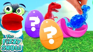 Fizzy & The Dinosaurs Go On an Easter Egg Hunt And Find Dino Surprise Eggs 🥚🦖 | Fun Videos For Kids