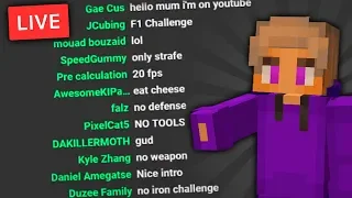 Bedwars but my STREAM picks my challenge