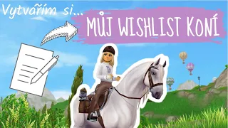 Vybírám si koně a tvořím MŮJ WISHLIST KONÍ🐴😍|| Riley Pinewin || Star Stable Online česky