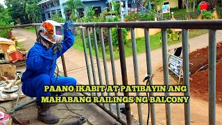 Step by step railings installation and layout|@bhamzkievlog5624
