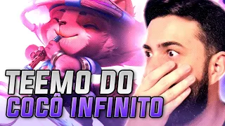 FIZ TEEMO DO COCÔ INFINITO KKKKKKK