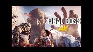 GOD OF WAR Gameplay Walkthrough Part 48 - FINAL BOSS (PS4 PRO 4K Commentary 2018)