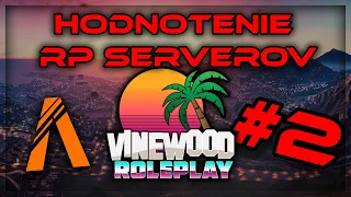 RP SERVER alebo GTA ONLINE? │ Hodnotenie RP Serverov #2 │ VineWood RP