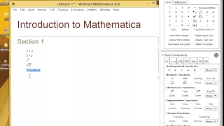 Mathematica for Physics 1-1   Introduction to Mathematica