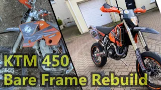 KTM EXC 450 Rebuild Supermoto Enduro Conversion RFS