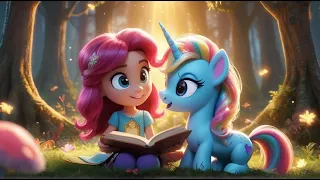 Little Pony - Magic Forest Adventure | Bedtime Stories for Kids | My Little Ponies Story