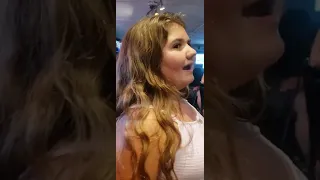 Silly Goose singing Janis Joplin in public