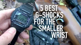 5 Best Men’s Casio G-Shock Watches For The Smaller Wrist: $50 to $400+