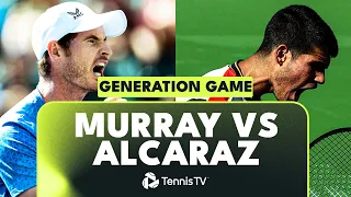 GENERATION GAME: Carlos Alcaraz vs Andy Murray | Indian Wells 2021 Extended Highlights