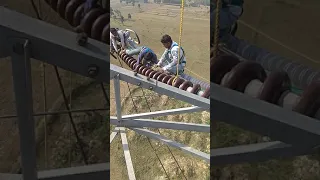 400kv Insulator Replacement Tension Tower