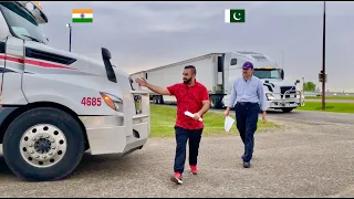 How PAKISTAN 🇵🇰 Truck Driver Treat INDIAN 🇮🇳 Truck Driver in CANADA 🇨🇦 ?