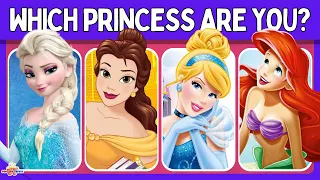 WHICH DISNEY PRINCESS ARE YOU? 🏰👸👑 | Disney Princess Personality Test | Disney Quiz