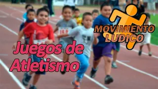 Juegos fáciles de atletismo para niños en educacion física