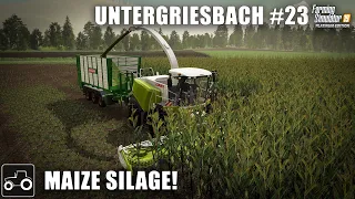 Maize Silage, Spreading Digestate & Lime - Untergriesbach #23 Farming Simulator 19 Timelapse