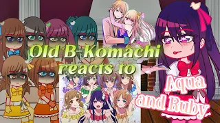 Past B-Komachi (Ai’s idol group) reacts to Ruby and Aqua || oshi no ko react