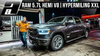 ÜBER 1200km mit EINEM Tank im RAM 1500 mit 5,7 Liter HEMI V8?! | HYPERMILING