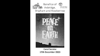 Benefice of Axbridge, Shipham and Rowberrow Carol Service 17 December 2023