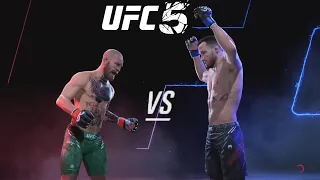 UFC 5 - Conor McGregor vs Justin Gaethjie - CPU vs CPU