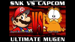 Harvyj Mugen: Super Better Mario vs Garfield