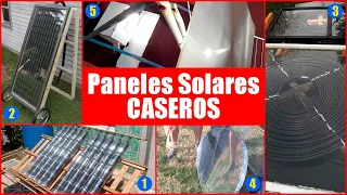 ☀️  TOP 5 Paneles Solares Caseros que TÚ MISMO puedes construir paso a paso | Bricologia