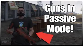 *NEW* How To Use Guns In Passive Mode On GTA 5 Online After Patch 1.48