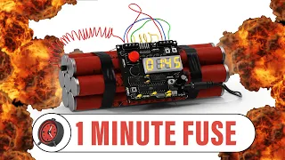 1 Minute Timer Bomb [FUSE COUNTDOWN] 💣