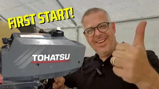 1999 TOHATSU 3.5hp Outboard - First Start, Will It Run?