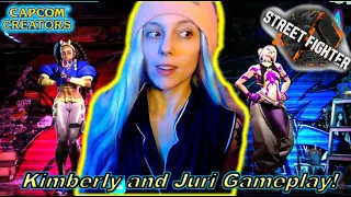 Street Fighter 6 - Juri and Kimberly Gameplay First Look - Reaction and Discussion! They Look Great!