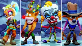 Crash Team Racing: Nitro Fueled - All Victory Animations