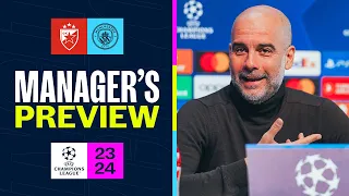 Pep Guardiola Press Conference | Red Star Belgrade v Man City | UEFA Champions League