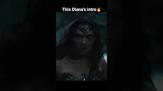 Diana intro🔥 #justiceleague #foryou #fyp #shorts #movie #film #wonderwoman #superman #batman