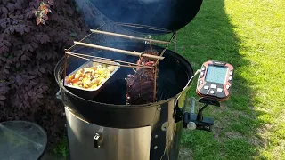 HANGING BABY BACK RIBS | WSM RIBS | RIB HANGER OPTIONS | LARGE CAPACITY BASKET | MINION BASKET