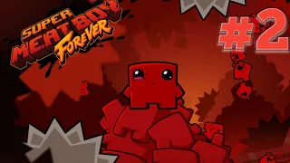 Super Meat Boy Forever - Gameplay #2 Android (The Clinic)