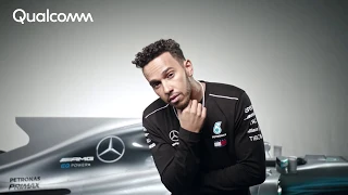 Lewis Hamilton Loves Qualcomm Technology