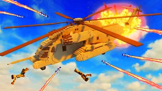 Realistic Helicopter Shootdowns & Crashes 41 😱 Teardown