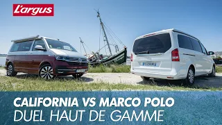 Essai Volkswagen California 6.1 face au Mercedes Marco Polo