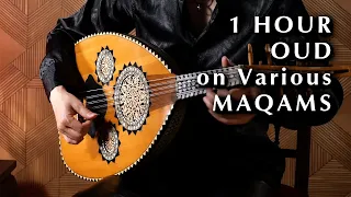 1 Hour Oriental Oud Ambient on Various Maqams (Arabic melodic modes) - Oud Flower Meadow