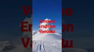 Volcano Eruption Kuril Island, Vanuatu 6th February 2022