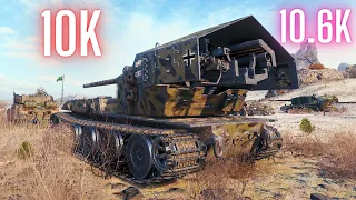 World of Tanks Waffenträger auf E 100 - 10K Damage 10 Kills & WT auf E 100 - 10.6K Damage