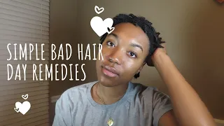 Styles for Confidence and Bad Hair Days ⎮ Very Short Starter Locs ♥︎