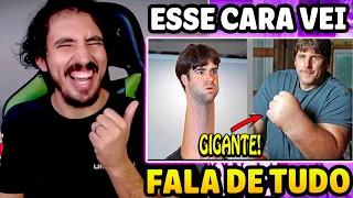 🔴 6 Pessoas que tem partes do corpo ANORMALMENTE Grandes!! - Fala de tudo | Leozin React