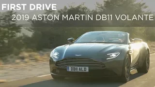 First Drive | 2019 Aston Martin DB11 Volante | Driving ca