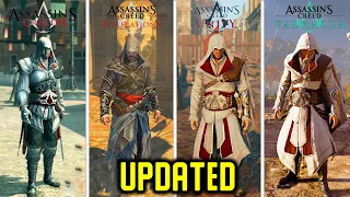 Ezio's Outfit in Every Assassin's Creed Game (PC Officially Released)