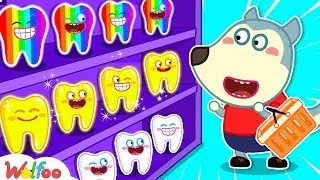 Rainbow or Gold Teeth, Which Teeth Does Wolfoo Like | Learn Good Habits | for Kids | Wolfoo The Best