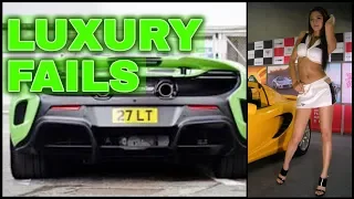 Stupid Rich People Without Driving License  | EXPENSIVE CAR CRASH AND FAIL EDITION