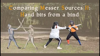 Comparing messer fencing sources II: handshots from a bind