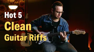 Hot 5 Clean Guitar Riffs of All Times丨Donner Spotlight