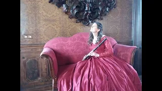 Karin Leitner plays Albinoni in Castle Kornberg