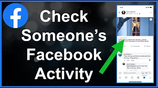 How To Check Someone's Facebook Activity