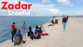 Zadar Croatia 🇭🇷 4K Old Town Walking Tour Spring 2022